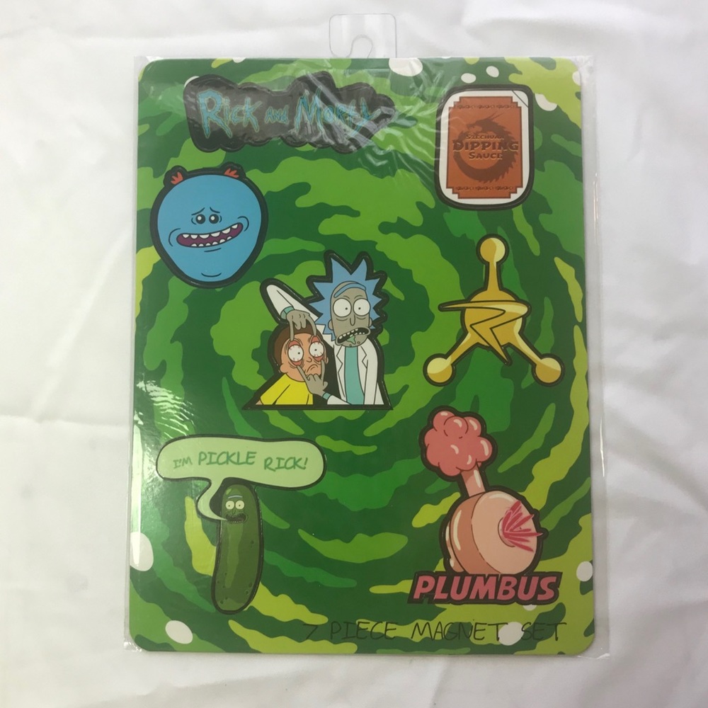 Rick and Morty magnet set